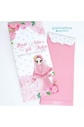 Lady in Pink Money Envelope